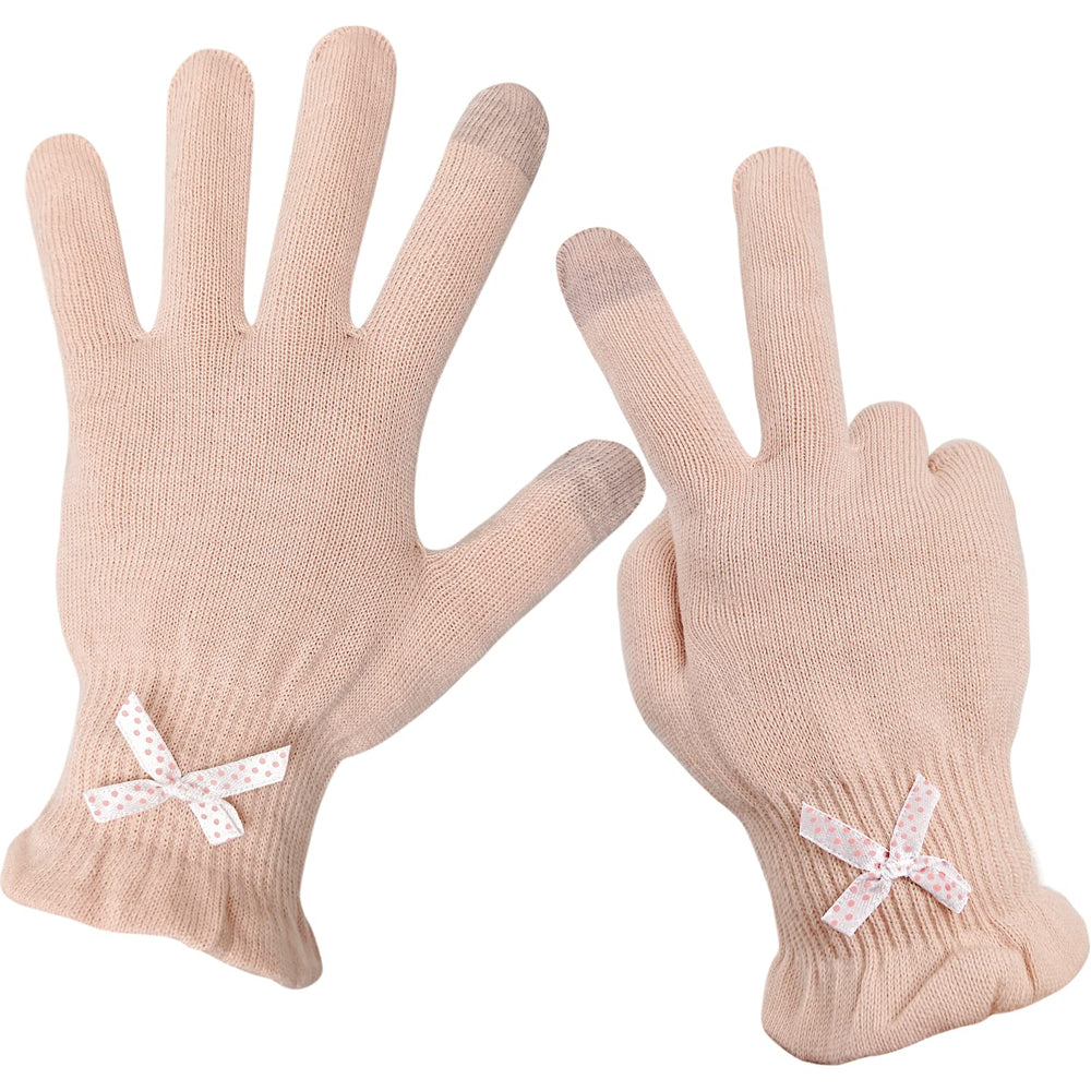 Gants Evridwear pour eczema enfant en coton rose, hydratation douce.