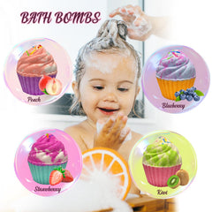 Excalla bombes de bain fraise, douceur sucrée qui stimule l'humeur.