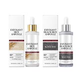 Exfoliant Riz Noir et Blanc – bouteille lumineuse et exfoliation douce.