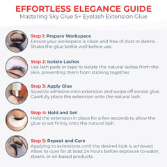 Existing Beauty Sky Glue S+ – aiguille de débouchage incluse pour préserver la fraîcheur