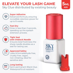Existing Beauty Sky Glue S+ – séchage ultra rapide en moins de 2 secondes