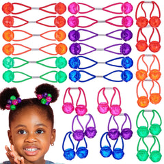 EXPRESSIONS boules diamant 16 mm rouge: maintien fiable pour queues-de-cheval quotidiennes.