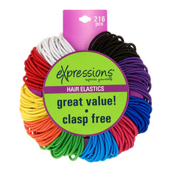 EXPRESSIONS-attaches-cheveux coloris variés maintien durable lors d’entraînements