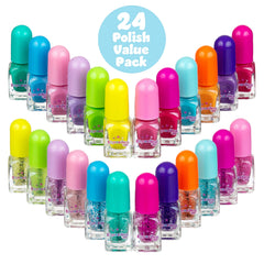 Expressions glitter shades nail polish set for sparkling party-ready looks.