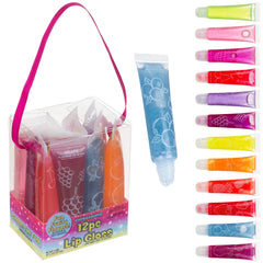 Gloss à lèvres EXPRESSIONS couleur orange, hydratation légère et parfum fruité.