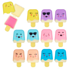 Expressions Pucker Pop baume lèvres dans étui glace, rangement simple et pratique.