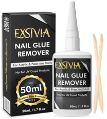 EXSIVIA démaquillant colle pour ongles: flacon 50 ml prêt à l'emploi