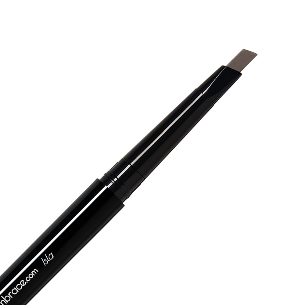 Eye Embrace Isla : crayon sourcils marron-gris pour un rendu naturel et durable.