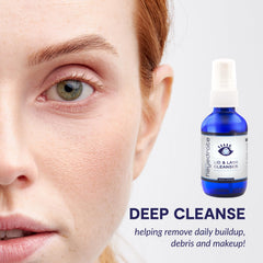 Eye Love spray HOCl 0,015% près des paupières pour un nettoyage rafraîchissant