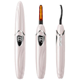 EYECURL S600 Primrose Pink curler in hand, ready for quick natural-looking lift.