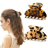 Eyegla tortue, pince à cheveux élégante avec maintien discret.