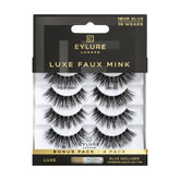 Eylure Luxe Faux Mink Regal – cils longs pour un regard saisissant et durable