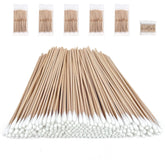 Eyxformula baguettes coton 6 pouces pour détails précis et nettoyage ciblé.