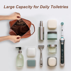 Ezday grand-compartiment-trousse-toilettes – espace généreux pour tous vos produits.