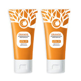 Ezyuanchly gel exfoliant orange visage pour un éclat naturel