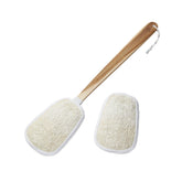 FAAY brosse-dos exfoliant 17-pouces pour atteindre le dos et exfolier la peau
