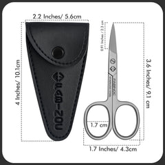 FABINOC Ciseaux à ongles ergonomiques pour prise en main sûre et agréable.
