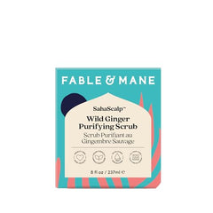 Texture chantilly Fable & Mane, mousse légère purifiante pour cuir chevelu.