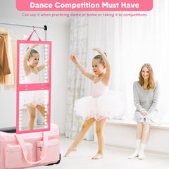 Fabuday Miroir pendu portable voyage, léger et pliable pour les sacs.
