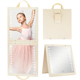 Fabuday Miroir plein longueur pliable, idéal pour vérifier tenues en coulisses.