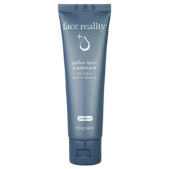 Face Reality Soufre Point Traitement : action ciblée pour réduire l'inflammation et les pores.