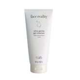 Face Reality Ultra Gentle Cleanser – bouteille claire, nettoyant doux pour la routine quotidienne.