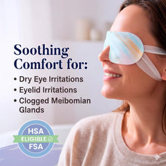 FACEMOON Masque yeux chauffant – utilisation portable sans micro-ondes