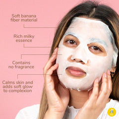 FACETORY OATS MY BANANAS – masque en fibre-banane pour une douceur réconfortante.