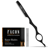FACON Faether rasoir cheveux ensemble complet facile à utiliser en salon et à domicile.