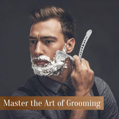FACON precision-barbier rasoir droit pour résultats professionnels.