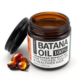 Fadelo Batana: bouteille d'huile naturelle prête à une routine capillaire.