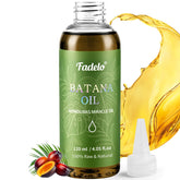 Flacon Fadelo Batana, huile pure naturelle pour nourrir le cuir chevelu et les cheveux.