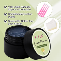 Dissolvant pour cils FADLASH – formulation sans acétone et peau sensible.