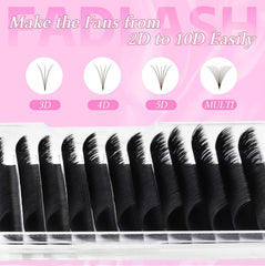 Cils FADLASH Easy Fan Lashes 0,07 D-Curl 16mm – tenue et courbe fiables