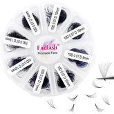FADLASH cils préfabriqués détachés, base fine pour un rendu léger et naturel.