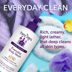 Fairy Tales Daily Cleanse, senteur poire-citron agréable pendant la douche.