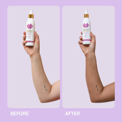 Fake Bake Flawless Darker – séchage rapide en 4 à 6 heures pour un bronzage naturel.