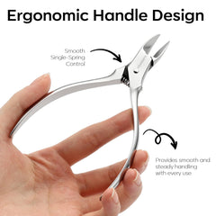 Ciseaux-cuticule FAMILIFE – manche ergonomique pour un contrôle précis et confortable.
