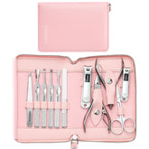 Trousse FAMILIFE 11 pièces prête pour soins des ongles à domicile.