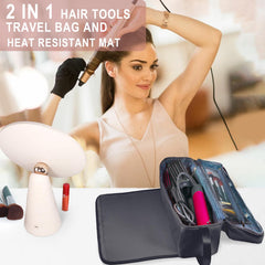 FAMOPLAY sac-outils-cheveux-grand-capacite: rangement optimisé pour accessoires.