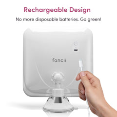 Contrôle tactile Mira 2 pour régler facilement la luminosité.
