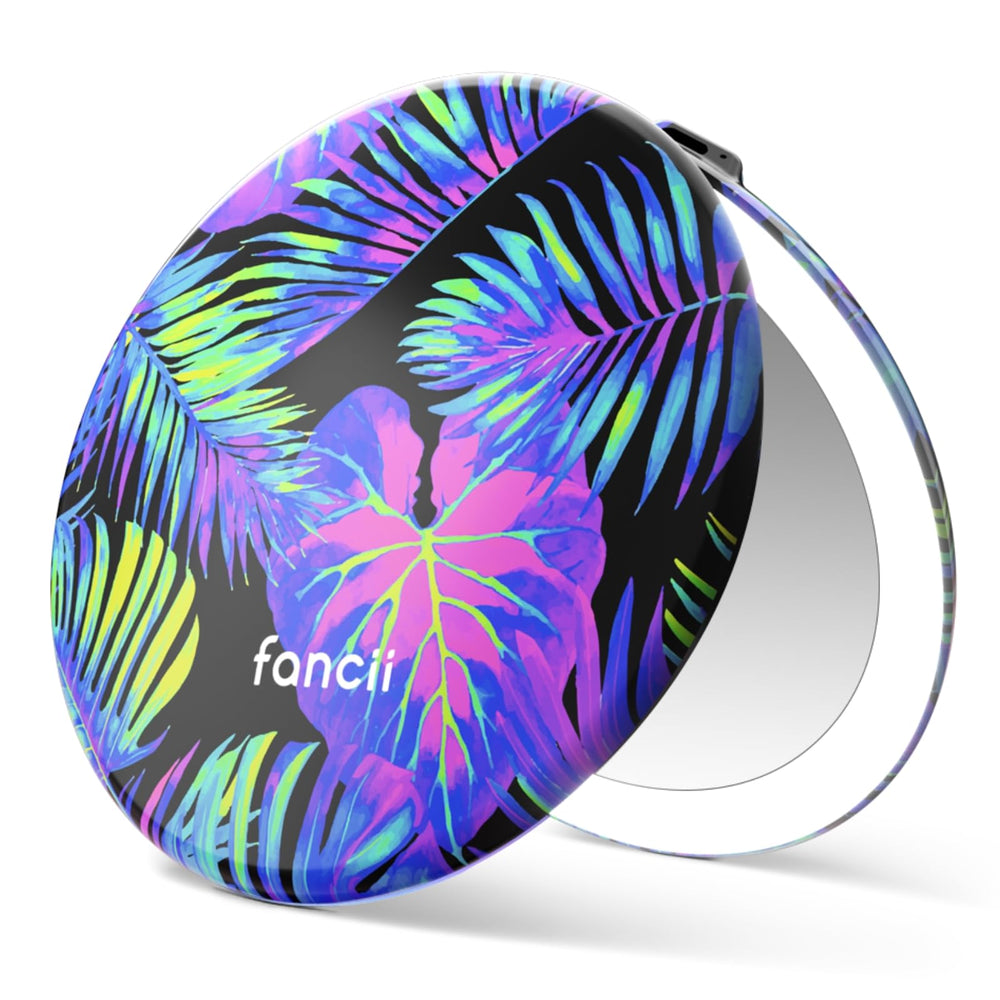 Miroir Fancii Taylor LED 1x, vue nette et sans distorsion pour le maquillage.