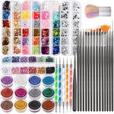 Brosses Fandamei art ongles pour motifs précis.
