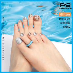 Ongles Fandamei adhésifs finis brillants pour un éclat durable
