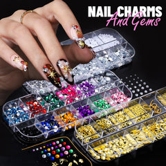 Stickers ongles fleurs Fandamei – adhésifs faciles et couleurs vives.