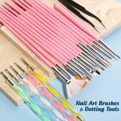Stylos a points Fandamei 5 tailles pour points uniformes