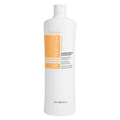 Fanola après-shampooing restructurant en bouteille, huile d'argan et lin, hydratation durable