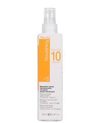 Fanola Soin Spray Réstructurant, flacon spray, soin capillaire protégeant des outils chauffants tout en nourrissant.
