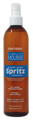 Fantasia Mousse Liquide Spritz offre tenue maximale et brillance pour un coiffage impeccable.