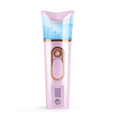 FANTEXY Nano brume visage avec écran: surveille l'hydratation.